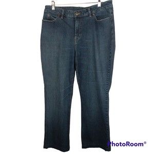 Casion Women's Jeans Size 14 Straight Leg Medium Wash Denim Pants